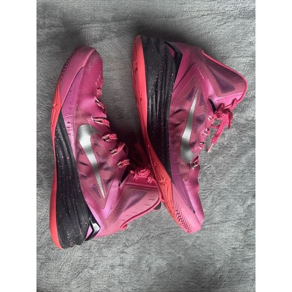 Nike Hyperdunk Think Pink 2014 Basketball Shoes Sneakers Men's Size 8.5 - Picture 4 of 9